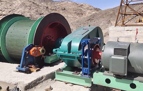 礦井提升機 礦井提升機